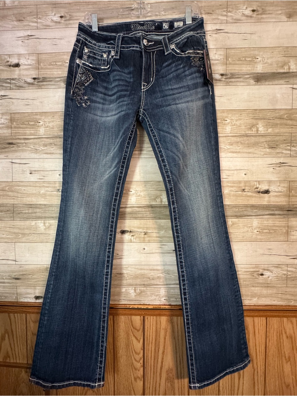 Brand New With Tags (NWT) Miss Me Signature Bootcut Jeans in Women's Size 29